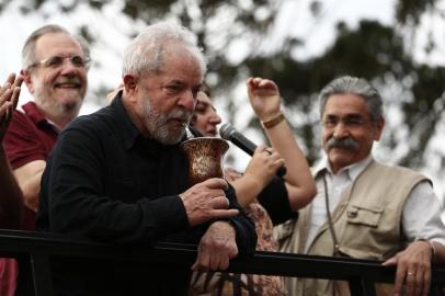  PANAMBI, RS, BRASIL, 22/03/2018 -Ex-presidente Lula visita Panambi. (FOTOGRAFO: CARLOS MACEDO / AGENCIA RBS)