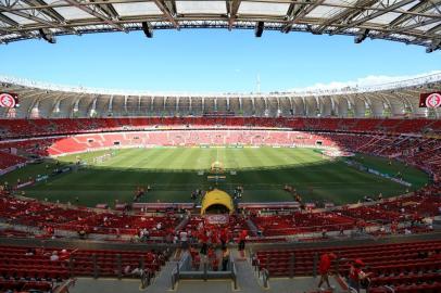  PORTO ALEGRE, RS, BRASIL - 11/03/2018 - Inter recebe o Grêmio no estádio Beira-Rio pelo Gauchão de 2018. (André Ávila/Agência RBS)