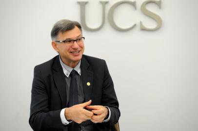  CAXIAS DO SUL, RS, BRASIL 22/11/2017O Reitor da Universidade de Caxias do Sul (UCS)  Evaldo Antonio Kuiava fala das novidades da entidade. (Felipe Nyland/Agência RBS)