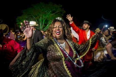  PORTO ALEGRE, RS, BRASIL - 26/03/2018 - Com o intuito de dar visibilidade para a religião de matriz africana, comunidade celebra o 11º Encontro de Quimbandeiros. (FOTO: ANSELMO CUNHA/AGENCIA RBS)