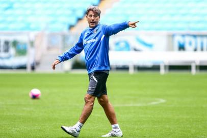 renato portaluppi, grêmio, treino