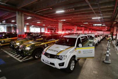  PORTO ALEGRE, RS, BRASIL, 28-03-2018: Entrega de doação de viaturas feita pelo Instituto Cultural Floresta para as polícias do estado do Rio Grande do Sul (FOTO FÉLIX ZUCCO/AGÊNCIA RBS, Editoria de Segurança).