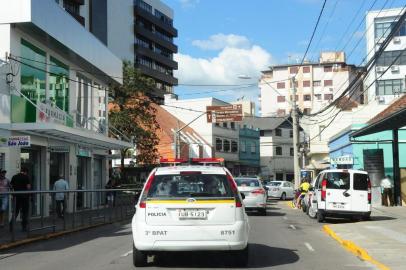  BENTO GONÇALVES, RS, BRASIL (15/03/2018) Segurança Pública em bento Gonçalves. Reportagem ouve Polícia Civil e Brigada Militar acerca dos índices de homícidio. Brigada Militar e presidente de bairro mostra áreas de tráfico de drogas. (Roni Rigon/Pioneiro).