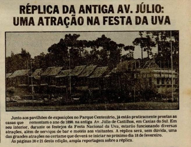 Centro de Memória da Câmara de Vereadores de Caxias do Sul / reprodução