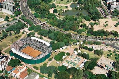  Copa Davis em Porto Alegre - Parque Moinhos de Vento - Porto Alegre - Rio Grande do Sul - 1998