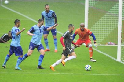  PORTO ALEGRE, RS, BRASIL 31/03/2018 - Jogo Treino Internacional x Caxias. (FOTO: ROBINSON ESTRÁSULAS/AGÊNCIA RBS)