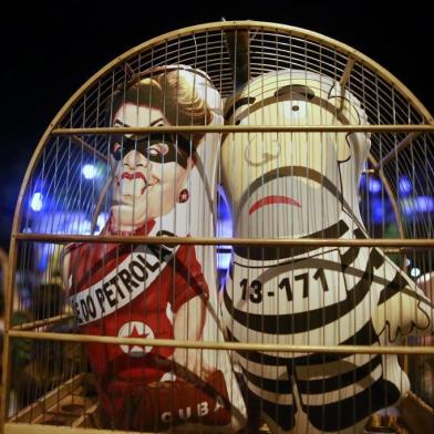  PORTO ALEGRE, RS, BRASIL - 03/04/2018 - MBL e Vem Pra Rua fazem manifestação em Porto Alegre a favor da prisão de Lula. (FOTO: ANSELMO CUNHA/AGENCIA RBS)