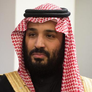  Prince Mohammed bin Salman Al Saud, Crown Prince, Kingdom of Saudi Arabia,  attends a meeting with the United Nations Secretary-General Antonio Guterres (out of frame) at the United Nations on March 27, 2018 in New York.  / AFP PHOTO / Bryan R. SmithEditoria: POLLocal: United NationsIndexador: BRYAN R. SMITHSecao: diplomacyFonte: AFPFotógrafo: STR