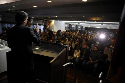  CAXIAS DO SUL, RS, BRASIL, 05/05/2018 - Jair Bolsonaro visita Caxias do Sul. (Marcelo Casagrande/Agência RBS)