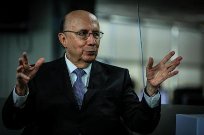  PORTO ALEGRE, RS, BRASIL, 26/03/2018. Na redação de Zero Hora, entrevista com o ministro da Fazenda, Henrique Meirelles, decidiu deixar o cargo no início de abril, filiar-se ao MDB e tentar viabilizar sua candidatura ao Palácio do Planalto.  (FOTO: CARLOS MACEDO/AGÊNCIA RBS)