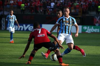  PELOTAS, RS, BRASIL, 08-04-2018.  Brasil de Pelotas na final do Gauchão 2018 contra o Grêmio no Estádio Bento Freitas . (JEFFERSON BOTEGA/AGÊNCIA RBS)Indexador: Jefferson Botega