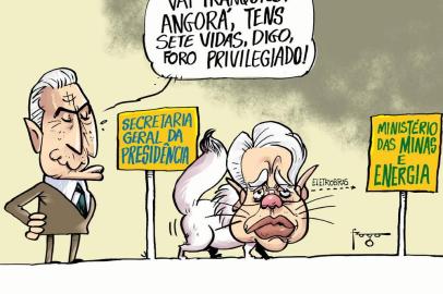 Charge Fraga terça 10 de abril de 2018.