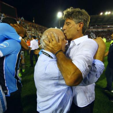 grêmio, libertadores, renato portaluppi, romildo bolzan FOTO: LUCAS UEBEL, GRÊMIO, DIVULGAÇÃO