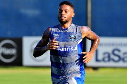  PORTO ALEGRE, RS, BRASIL, 11/04/2018--Treino do Grêmio que ocorreu na tarde desta quarta feira. André. (FOTOGRAFO: ROBINSON ESTRÁSULAS / AGENCIA RBS)