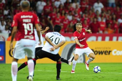  PORTO ALEGRE, RS, BRASIL, 11/04/2018-Inter x Vitória. Jogo válido pela copa do brasil e acontece no estádio Beira-Rio.  (FOTOGRAFO: ANDRÉ ÁVILA / AGENCIA RBS)