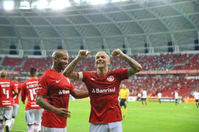  PORTO ALEGRE, RS, BRASIL, 11/04/2018-Inter x Vitória. Jogo válido pela copa do brasil e acontece no estádio Beira-Rio.  (FOTOGRAFO: ANDRÉ ÁVILA / AGENCIA RBS)