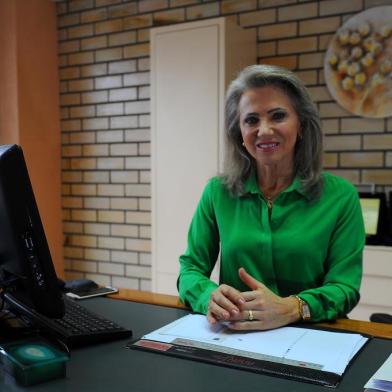  CAXIAS DO SUL, RS, BRASIL 13/04/2018Analice Carrer assume presidência do Lar da Velhice São Franscisco de Assis. (Felipe Nyland/Agência RBS)