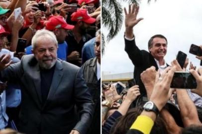 Lula e Bolsonaro