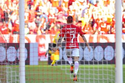  PORTO ALEGRE, RS, BRASIL, 15/04/2018 - Inter x Bahia: Jogo válido pela primeira roda do Brasileirão, que acontece no estádio Beira-Rio. Foto-.(FOTOGRAFO: MATEUS BRUXEL / AGENCIA RBS)