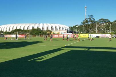 inter, treino, futebol, parque gigante