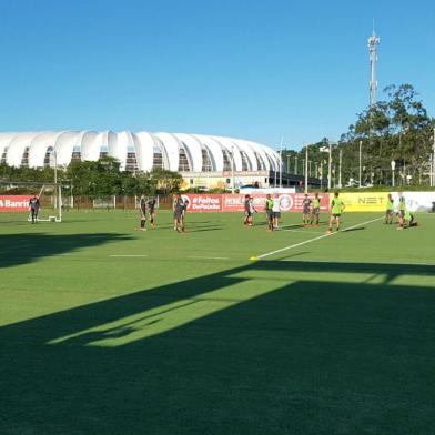 inter, treino, futebol, parque gigante