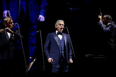 Andrea Bocelli se apresenta em Porto Alegre pela primeira vez