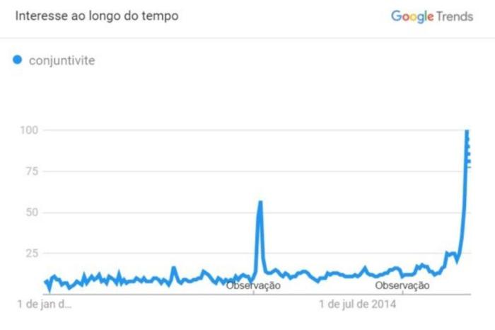 reprodução / GOOGLE TRENDS