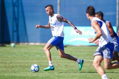 luan, grêmio, treino