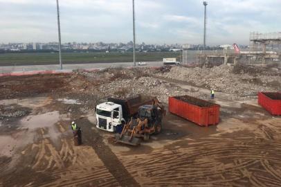 Obras no aeroporto Salgado Filho