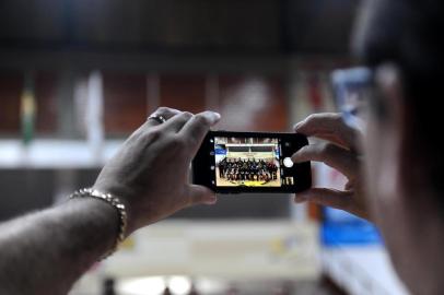  Caxias do Sul, RS, Brasil 25/04/2018Encerramento da temporada NBB - Foto de despedida do Caxias do Sul Basquete/ BanrisulLucas Amorelli/ Agência RBS