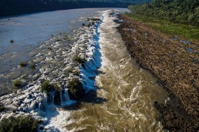  DERRUBADAS, RS, BRASIL,07/04/2018: Parque Estadual do Turvo: a maior unidade de conservação do Estado, que abriga o Salto do Yucumã, a mais importante queda dágua longitudinal do mundo, com 1,8 mil metros de extensão.  (FOTOS: CARLOS MACEDO / AGENCIA RBS)