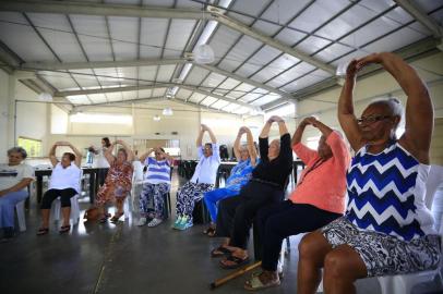  PORTO ALEGRE - Creche das vovós no Centro Social Padre Pedro Leonardi, na Vila Restinga. (foto: Lauro Alves)