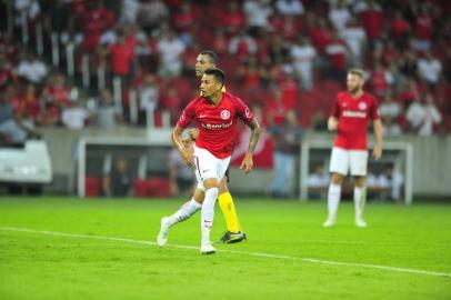  PORTO ALEGRE, RS, BRASIL, 29.04.2018. Inter enfrenta o Cruzeiro no Beira-Rio em partida válida pela terceira rodada do Campeonato Brasileiro 2018.Foto: Carlos Macedo/Agência RBS