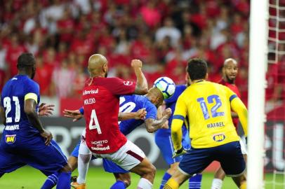  PORTO ALEGRE, RS, BRASIL, 29.04.2018. Inter enfrenta o Cruzeiro no Beira-Rio em partida válida pela terceira rodada do Campeonato Brasileiro.Foto: André Ávila/Agência RBS