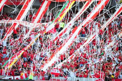  PORTO ALEGRE, RS, BRASIL, 11.11.2017. Inter x Vila Nova no Beira-Rio. O Inter recebe o Vila Nova neste sábado (11), no Beira-Rio, em jogo que pode garantir o acesso à Série A. Confira imagens da torcida e da partidaFoto: Carlos Macedo/Agência RBS