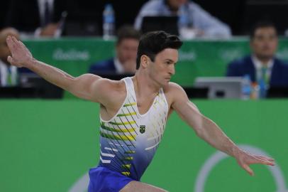 Ginástica Rio 2016RJ - OLIMPÍADA/GINÁSTICA ARTÍSTICA/MASCULINO/PÓDIO  - ESPORTES - O ginasta brasileiro Diego Hypolito durante prova de solo masculino da Ginástica   Artística válida pelos jogos olímpicos Rio 2016, na Arena Olímpica, no Rio de Janeiro   (RJ), neste domingo (14). Diego ficou com a prata na competição.   14/08/2016 - Foto: FLÁVIO TAVARES/HOJE EM DIA/ESTADÃO CONTEÚDOEditoria: ESPORTESLocal: RIO DE JANEIROIndexador: FLÁVIO TAVARESFonte: JORNAL HOJE EM DIAFotógrafo: HOJE EM DIA