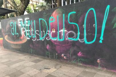 instituto goethe, manifestação, pichação, muro, obra de arte, exposição,  Pixo/Grafite: Realidades Paralelas