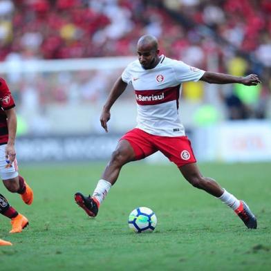  RIO DE JANEIRO, RJ, BRASIL, 06-05-2018. FOTOS:  Flamengo e Inter se enfrentam no Maracanã. Partida é válida pela quarta rodada do Brasileirão(RICARDO DUARTE/INTER)