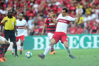  RIO DE JANEIRO, RJ, BRASIL, 06-05-2018. FOTOS:  Flamengo e Inter se enfrentam no Maracanã. Partida é válida pela quarta rodada do Brasileirão(RICARDO DUARTE/INTER)