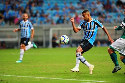  PORTO ALEGRE, RS, BRASIL, 09/05/2018 - Grêmio recebe o Goiás na Arena pelo jogo de volta das oitavas de final da Copa do Brasil.(FOTOGRAFO: ISADORA NEUMANN / AGENCIA RBS)