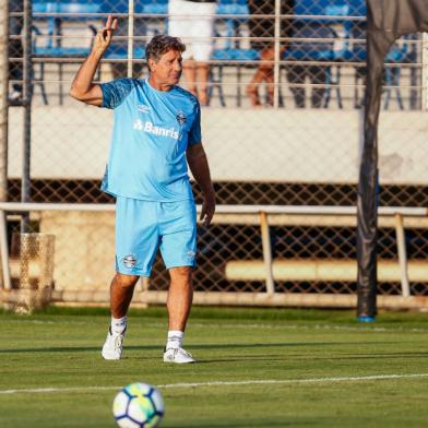 renato portaluppi, grêmio, futebol, treino