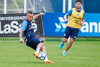 grêmio, treino, everton