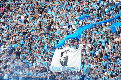  PORTO ALEGRE, RS, BRASIL, 12/05/2018 - Grêmio recebe o Inter na Arena, pela 05ª roda do Brasileirão 2018.(FOTOGRAFO: CARLOS MACEDO / AGENCIA RBS)