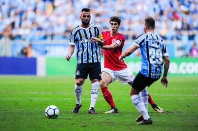  PORTO ALEGRE, RS, BRASIL, 12/05/2018 - Grêmio recebe o Inter na Arena, pela 05ª roda do Brasileirão 2018.(FOTOGRAFO: ANDERSON FETTER / AGENCIA RBS)