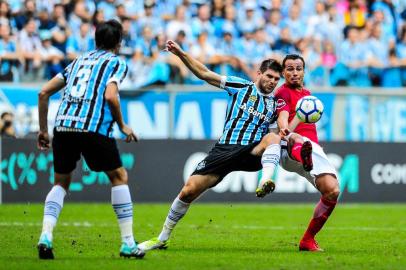  PORTO ALEGRE, RS, BRASIL, 12/05/2018 - Grêmio recebe o Inter na Arena, pela 05ª roda do Brasileirão 2018.(FOTOGRAFO: ANDERSON FETTER / AGENCIA RBS)