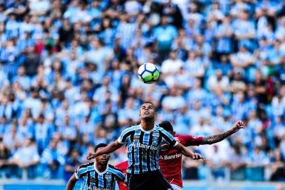  PORTO ALEGRE, RS, BRASIL, 12/05/2018 - Grêmio recebe o Inter na Arena, pela 05ª roda do Brasileirão 2018.(FOTOGRAFO: ANDERSON FETTER / AGENCIA RBS)