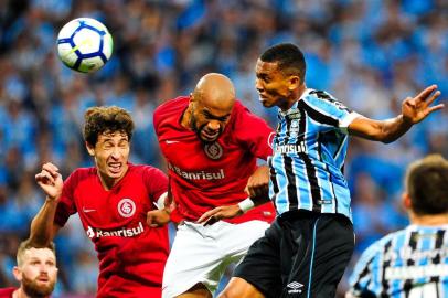  PORTO ALEGRE, RS, BRASIL, 12/05/2018 - Grêmio recebe o Inter na Arena, pela 05ª roda do Brasileirão 2018.(FOTOGRAFO: ANDERSON FETTER / AGENCIA RBS)