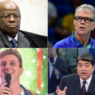 Joaquim Barbosa, Bernardinho, Luciano Huck e Datena