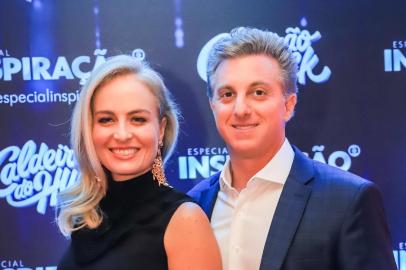 Angélica e Luciano Huck, no Caldeirão Inspiração