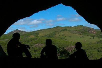 PartiuRs em Caçapava do Sulgruta com vista para o parque - 40 metros de altura